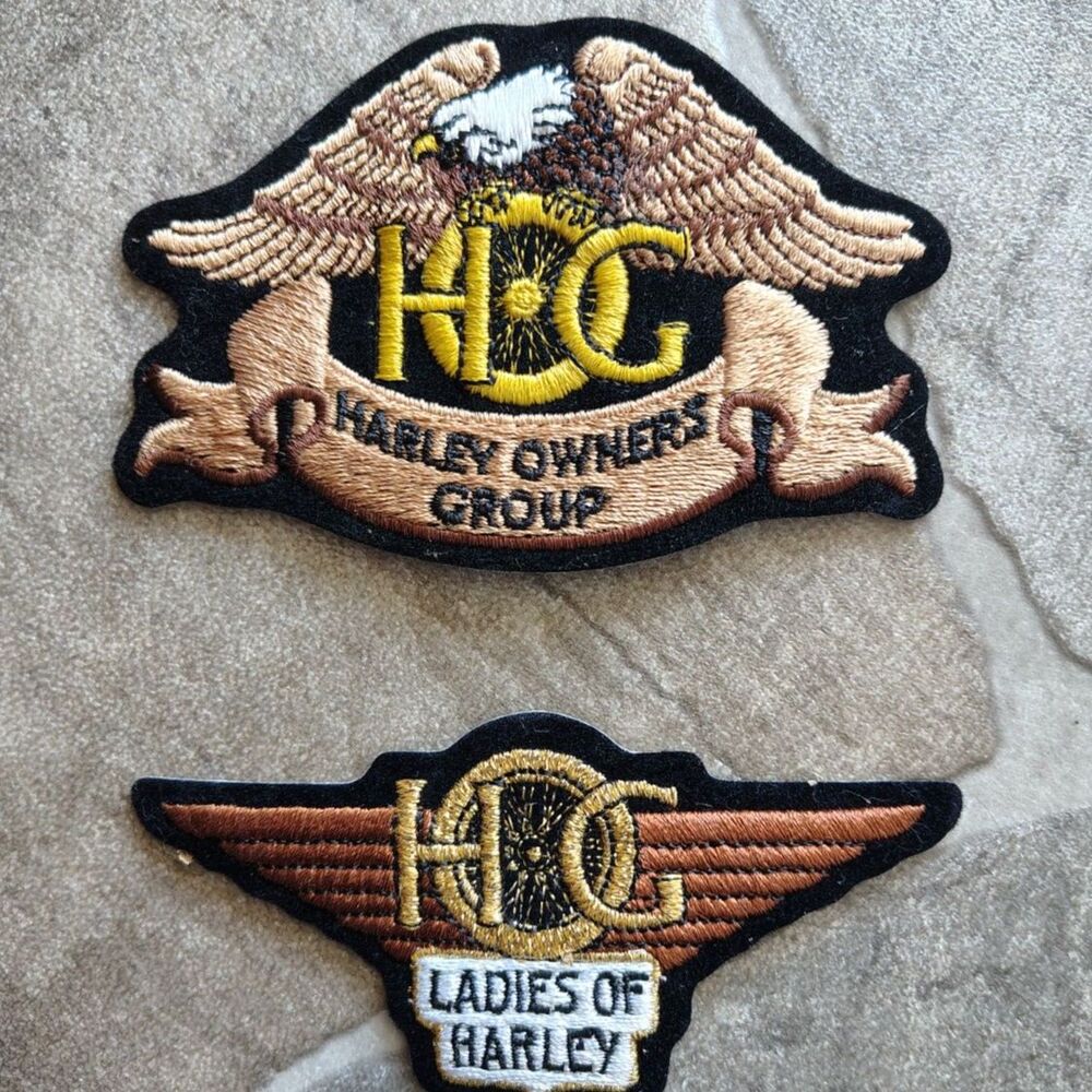 Harley Owner's Group Patches